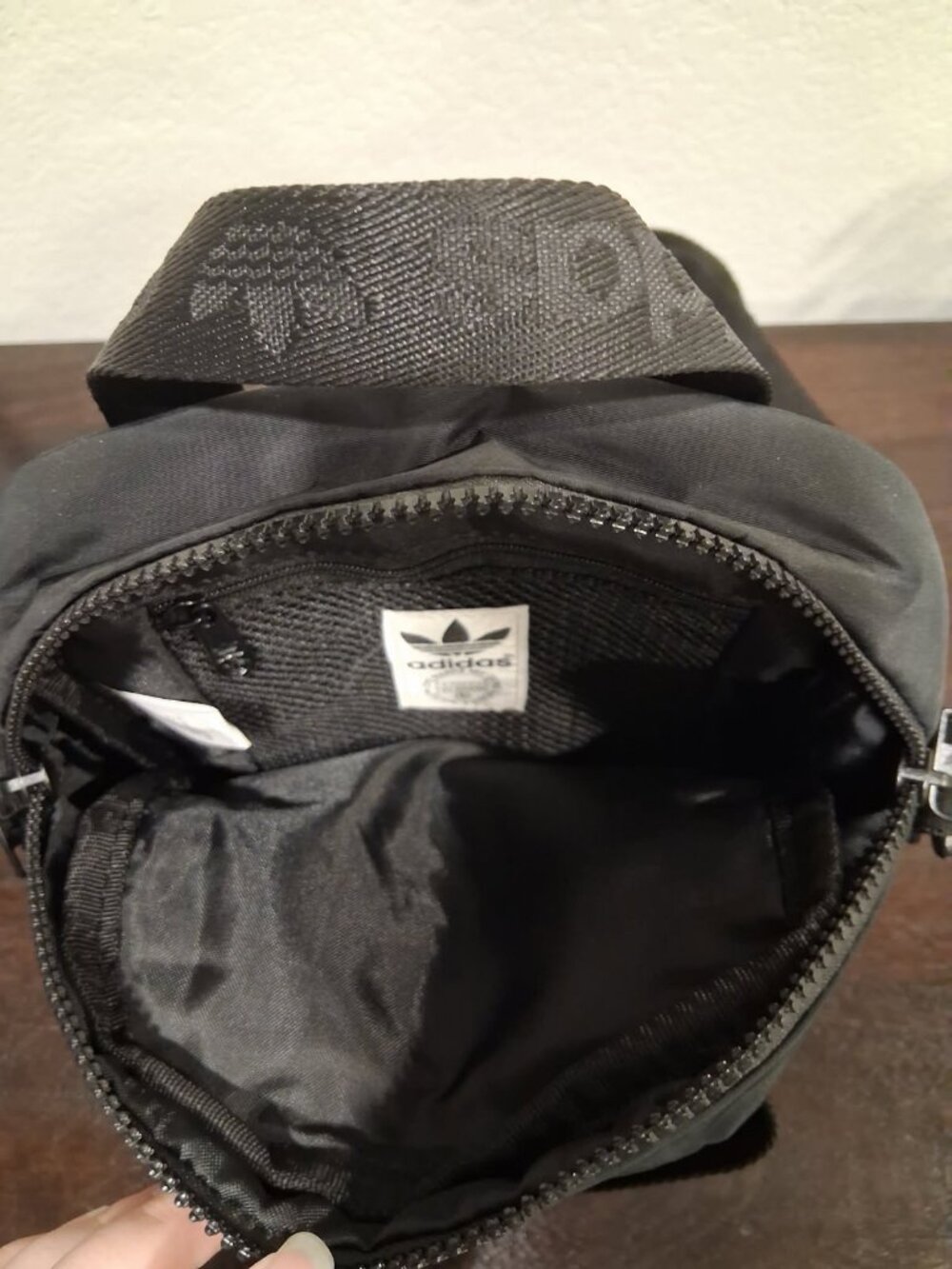 Adidas Mini Backpack, Black, Excellent Condition - Picture 2 of 3